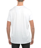 AX ARMANI U T-shirt basic in cotone pima bianco