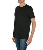 AX ARMANI U T-shirt basic in cotone pima nero