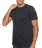 AX ARMANI U T-shirt basic in cotone pima NAVY
