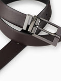 AX ARMANI U Cintura reversibile nero marrone NERO/MARRONE