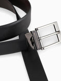 AX ARMANI U Cintura reversibile nero marrone NERO/MARRONE