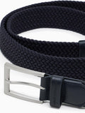 AX ARMANI U Cintura a trecce elasticizzata BLU SCURO