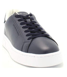 AX ARMANI U Sneakers in pelle basic logo NAVY