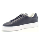 AX ARMANI U Sneakers in pelle basic logo NAVY