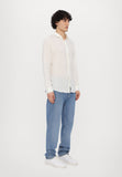 AX ARMANI U Camicia di lino collo alla coreana bianco