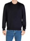 AX ARMANI U Maglioncino girocollo in misto viscosa BLU SCURO