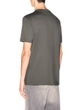 AX ARMANI U T-shirt con logo in tinta grigio