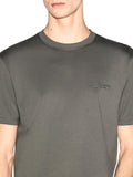 AX ARMANI U T-shirt con logo in tinta grigio
