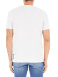 AX ARMANI U T-shirt basic no logo in cotone bianco