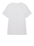 AX ARMANI U T-shirt basic no logo in cotone bianco