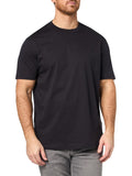 AX ARMANI U T-shirt basic no logo in cotone BLU SCURO