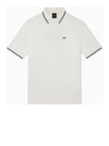 AX ARMANI U Polo con profili contrasto bianco