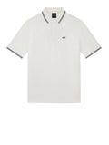 AX ARMANI U Polo con profili contrasto bianco