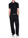 AX ARMANI U Polo slim fit con logo e piping nero