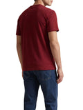AX ARMANI U T-shirt micrologo BORDEUX