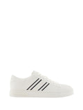 AX ARMANI U Sneakers con banda doppia B.CO NERO