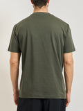 AX ARMANI U T-shirt con stampa logo grigio