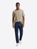 AX ARMANI U T-shirt logo in rilievo sabbia