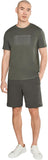 AX ARMANI U T-shirt con stampa logo gradient grigio