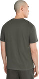 AX ARMANI U T-shirt con stampa logo gradient grigio