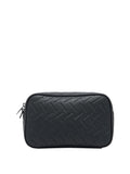 AX ARMANI U Pochette da polso washbag loghi nero
