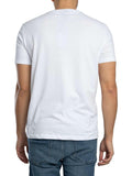 AX ARMANI U T-shirt maxi logo bianco