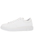 AX ARMANI U Sneakers in pelle total white bianco