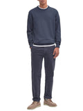 BARBOUR U Maglioncino girocollo in pima cotton NAVY