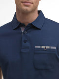 BARBOUR U Polo premium corpatch tailored NAVY