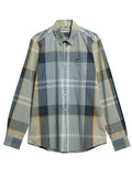 BARBOUR U Camicia tailored Harris blu