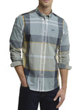 BARBOUR U Camicia tailored Harris blu