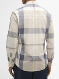 BARBOUR U Camicia tailored Harris grigio