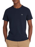 BARBOUR U T-shirt tartan sport NAVY
