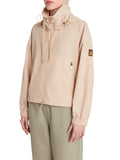 Giacca cropped Lana con cappuccio nascosto