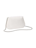 CK ACC.D COL Pochette ck curved wallet on chain bianco