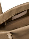 CK ACC.D COL Shopping bag emblem hw pebble tote TAUPE