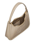 CK ACC.D PRE Borsa a spalla small bold ck TAUPE