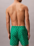 CK B.WEAR U Shorts mare pantaloncini da bagno loghi Ck verde
