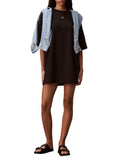 CK J D COL Abito oversize nero