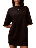 CK J D COL Abito oversize nero