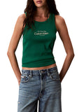 CK J D COL Canotta con logo verde
