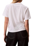 CK J D COL T-shirt boxy graphic bianco