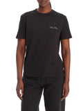CK J D PRE T-shirt classic graphic logo nero
