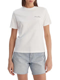 CK J D PRE T-shirt classic graphic logo bianco