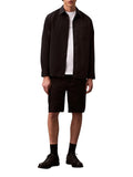 CK J U COL Bermuda straighr comfort in cotone nero