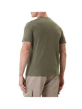 CK J U COL T-shirt 30s classic micro monogram OLIVA