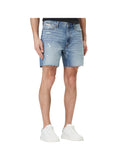 CK J U COL Bermuda in denim con taglio a vivo DENIM