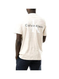 CK J U COL T-shirt 30s classic retro logo monogram avena