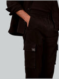 Pantaloni cargo skinny comfort in cotone