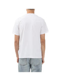 CK J U PRE T-shirt 30s whsl ck word bianco